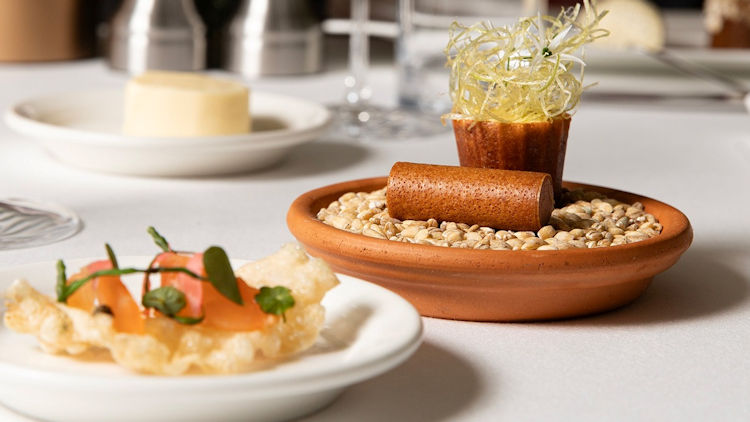 Knockinaam Lodge food